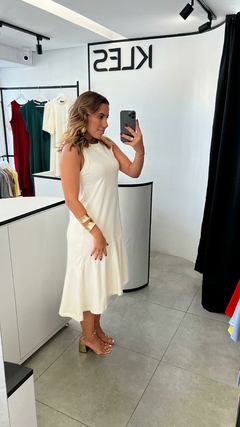 Vestido Aurora - Off White na internet