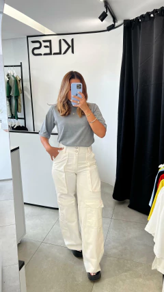 Calça Cargo Layla - Off - KLES