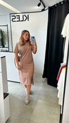Vestido Helena - Mocha Mousse - comprar online