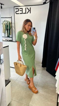 Vestido Helena - Verde Oliva na internet