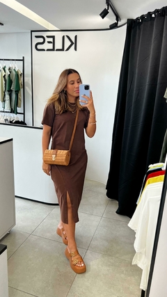 Vestido Helena - Marrom - KLES