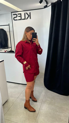 Camisão Diana - Cherry Red - KLES