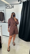Camisão Diana - Mocha Mousse - comprar online