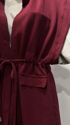 Colete Parka MoleKLES - Cherry Red na internet