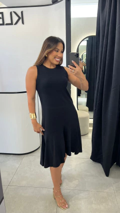 Vestido Aurora - Preto