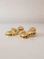 Brinco com Design de Três Gotas Banhado a Ouro 18k - loja online