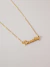 Colar Personalizado com Nome Danielly Banhado a Ouro 18k - loja online