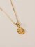 Kit Mix Dupla de Colares com Bolinhas e Círculo Detalhado Banhado a Ouro 18k - loja online