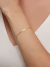 Pulseira Fita 2mm Banhado a Ouro 18k - Pamella Albuquerque | Semijoias Atemporais e Minimalistas