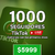 Crecé en TikTok con 1000F Conexiones Exclusivas - comprar online