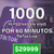 TikTok 1000 Personas en vivo por 60 Minutos para tu Live!.