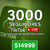 Crecé en TikTok con 3000F Conexiones Exclusivas - comprar online