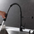 Torneira Gourmet Cozinha Monocomando Flexível 2Jatos Bancada Luxo Black - comprar online