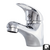 Torneira Monocomando Misturador Bica Baixa Cromada Em Metal Para Banheiro - Soft Inox Metais