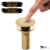 Válvula Click De Inox Ralo P/ Cuba Pia de Banheiro Lavatório 1.1/4 Dourado Gold de 4cm - loja online