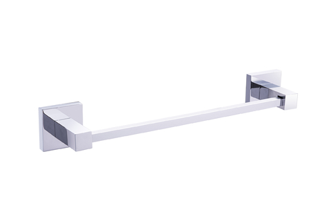 Porta Toalha de Rosto Para Banheiro Super Luxo Safira 30cm Cromado