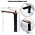 Kit Acessórios Banheiro Luxo Preto Fosco Completo - Padrão Docol - Soft Inox