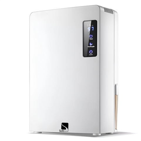 Desumidificador Elétrico Portátil Bivolt Antimofo 2200ml Branco - comprar online