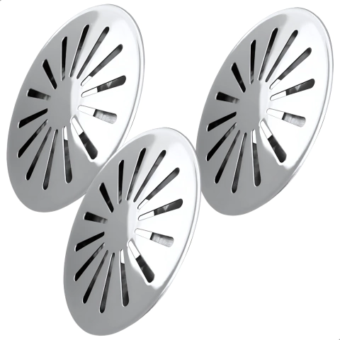 Kit 3 Ralo De Fundo Aço Inox De Piscina Anti Turbilhão Dreno - comprar online