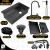 Cuba Gourmet Premium Cozinha Inox 304 Anti Risco Nano PVD Black Com Torneira Monocomando Cascata - loja online
