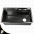 Cuba Gourmet Premium Cozinha Inox 304 Anti Risco Nano PVD Black Com Torneira Monocomando Cascata - Soft Inox Metais
