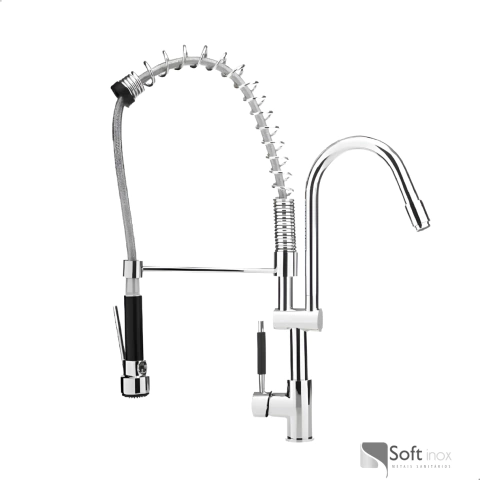 Torneira Monocomando 75 Cm 2 Saídas Com Tubo Redondo - comprar online