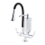Torneira Filtro Gourmet Flexível Cozinha Bancada Preto/Cromo