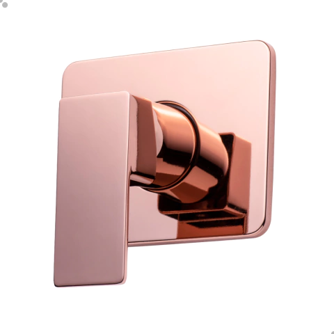 Acabamento P/ Registro Monocomando Base Docol Rose Gold - comprar online