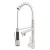 Torneira Escovada De Cozinha Gourmet Monocomando 50 cm Inox
