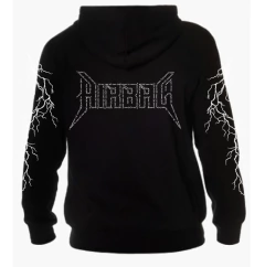 Campera Airbag Púas y Rayos Blancos