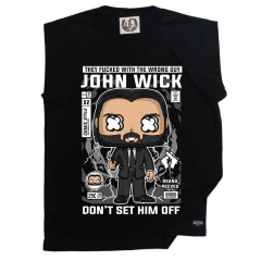 Remera Estilo Funko John Wick
