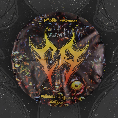 Drum Backdrop Autografado Echoes of the Soul