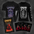 Kit Camisetas + Postais Autografados + Bandeira