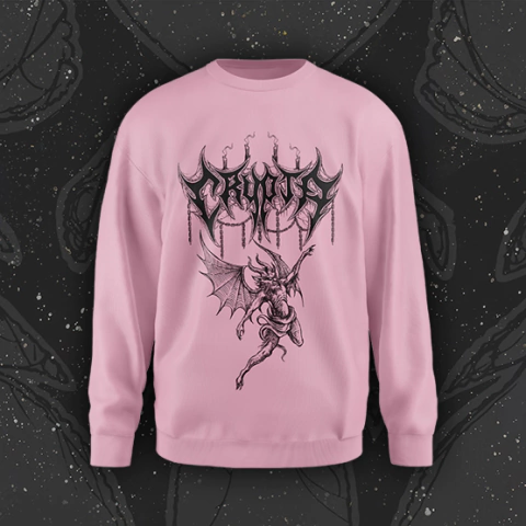 Moletom Demon Rosa