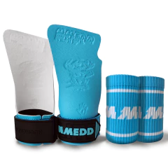 CALLERA PREMIUM MMEDD CYCLONE TURQUOISE - SIN MAGNESIO - AGARRE EXTREMO + MUÑEQUERAS DE REGALO - comprar online