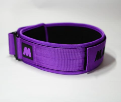 CINTURON PREMIUM WEIGHTLIFTING MMEDD - STRONG EDITION - PURPLE - MMEDD