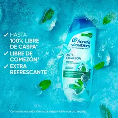 HEAD&SHOULDERS SHAMPOO MENTA EXTRA REFRESCANTE 375ml - comprar online