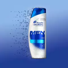 HEAD & SHOULDERS MEN 3 EN 1 SHAMPOO 375ml - AM mutual balcarce