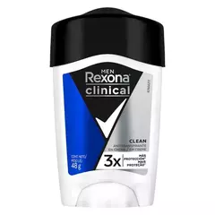 Desodorante Antitranspirante Rexona Clinical Men en Crema 48g
