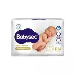PAÑAL BABYSEC SUPER PREMIUM RECIEN NACIDO 20u