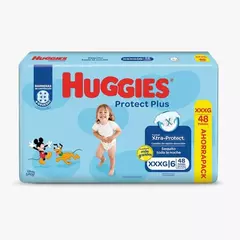 Pañal Protect Plus Xxxg Huggies 48u