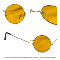Lentes Lennon Hippie Vidrio X 1 Anteojos Colores Cotillon en internet