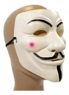Mascara Anonymous Venganza Vendetta Plastico Halloween - tienda online