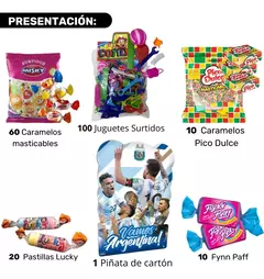 Combo Golosinas + Juguetes + Piñata Disney Cumpleaños Infantil en internet