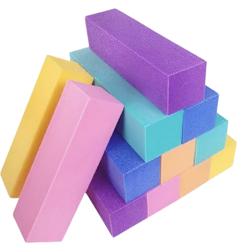 Bloque Pulido x 10 unidades Uñas Esculpidas Acrilicas Gelificadas - comprar online