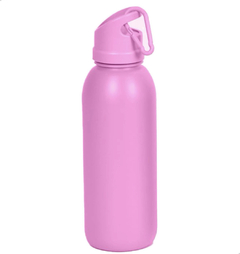 Botella De Agua Plástica Deportiva Con Tapa A Rosca Colores - tienda online