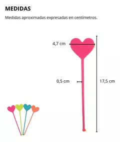 Mezcladores Flúo X 12 // Revolvedor Agitador Pinches Tragos - comprar online