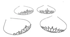 Corona Tiara Princesa Strass X 4 Quinceañera Agasajada Cotillon - tienda online