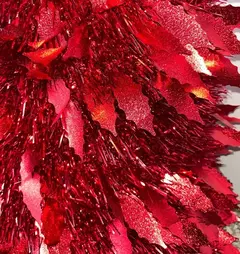 Arbol De Navidad Espiral Plegable 110 cm Hojas Metalizado (ART 026) - comprar online