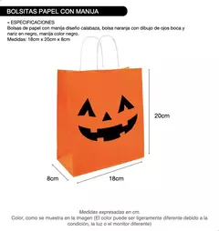 Combo Golosinas + Bolsitas Halloween 8 Niños Cumple Infantil en internet